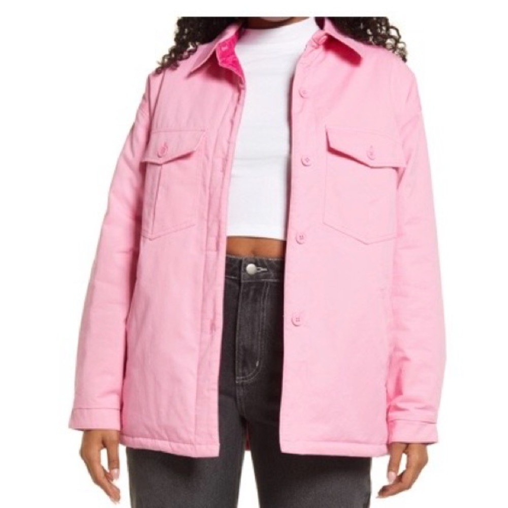 BP Vibrant Pink Quilt lined jacket